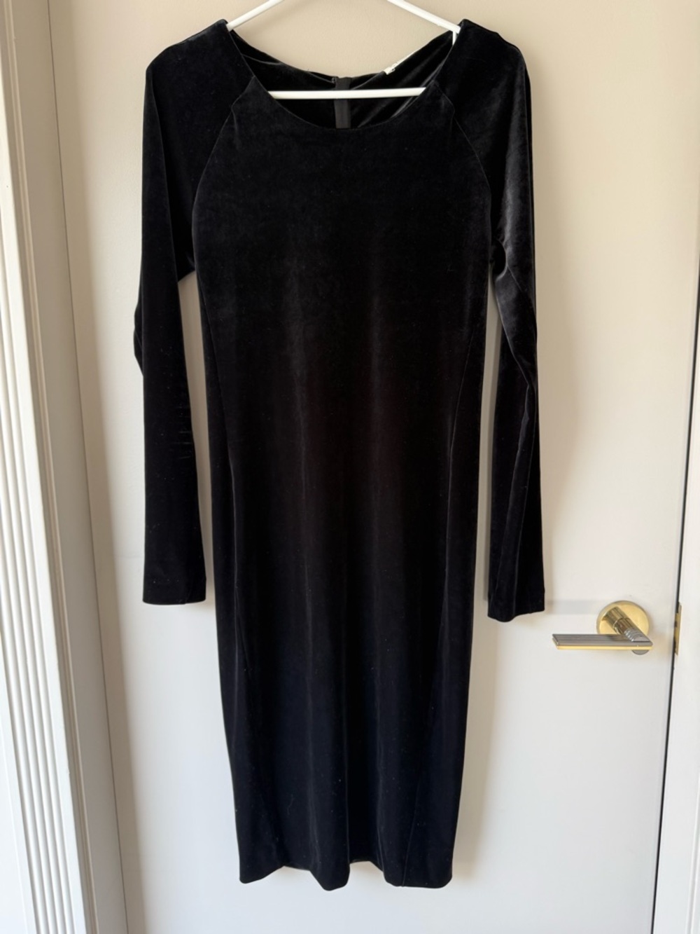 Velvet by Graham & Spencer Black Velvet Dress